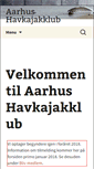 Mobile Screenshot of aarhushavkajakklub.dk